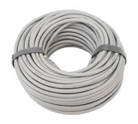 Keenso CAT6A Cable Ethernet Alta Velocidad 98.4ft Chapado en Oro para Transmisión de Computadora PV Pvc CMR Mystical/Fantasy Retardant Internet Oficina de Cable de Internet Inicio Industrial Soft Pvc