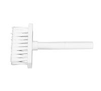 Keenso Cepillo para Teclado Diseño de Doble Cabezal Separado para una Limpieza Eficiente Adecuado para Auriculares, Teléfonos Móviles, Tabletas Cepillo de Limpieza de Plástico Bolígrafo para Plumero