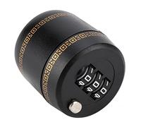 Keenso Cerradura de Contraseña para Botella de Plástico, Cerradura de Sellado Combinada, Tapón de Vino Elegante para Decoración del Hogar, Plástico Seguro de Calidad Alimentaria, Negro, 1,6x1,8