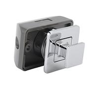 Keenso Cerradura de Gabinete con Botón Pulsador sin Llave, Aleación de Zinc, para Cajones de RV, Manija de Gabinete Duradera, 1 Paquete