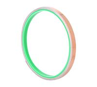 Keenso Cinta de Lmina de Cobre Conductora de Doble Cara para Blindaje emi: Resistente Al Agua Al Fro y Calor Barrera contra Babosas y Caracoles (0, 6 CM