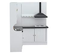 Keenso COCINA CASA DE MUÑOS, TRABAJO FINO DE VINA, MODELO MINIATURAL, MIENTA NIEDIL, MODINE MUEBLES DE MADERA