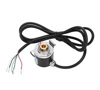 Keenso Codificador de Acoplamiento Flexible Eje Hueco 3000-6000 RPM Velocidad Integral para Piezas de Automatización Industrial, 1 X Codificador (200B)