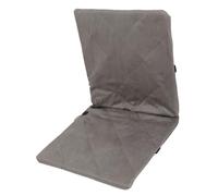 Keenso Cojín calefactable plegable de espuma de tela Oxford, 3 modos de calefacción, 39,9 x 39,9 x cm, cojín portátil para silla de camping, estadio, asientos al aire libre (gris)