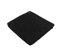 Keenso Cojín calefactable plegable de espuma de tela Oxford, 3 modos de calefacción, 39,9 x 39,9 x cm, cojín portátil para silla de camping, estadio, asientos al aire libre (negro)