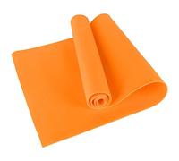 Keenso Colchoneta de Yoga de 4 Mm, EVA Antideslizante Fitness Slim Yoga Home Gym Colchonetas de Ejercicio Pilates Gym Almohadillas de Ejercicio Fitness Mat (Naranja)