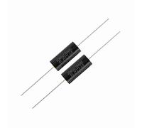 Keenso Condensador de larga duración de 2 piezas - Capacidad de altavoz para separadores de frecuencia de césped de bocina de coche (2.2uF)