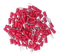 Keenso Conexión Segura y Simple de 100 Pcs Conexión Aislante de Aislamiento Kit de Set de Alambre para Máquinas, Automatización Industrial, 22-16awg