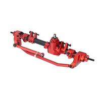 Keenso Conjunto Delantero del Eje, Aleación de Aluminio, Rendimiento y Estabilidad Mejorados para SCX10 Pro RC Car 27t 8t Engranajes Internos