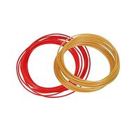 Keenso Consumibles de Impresora 3D Seguros 10 Colores ABS/PLA 1,75 Mm 5 M/rollo para Dibujo de Imágenes 3D (PLA)