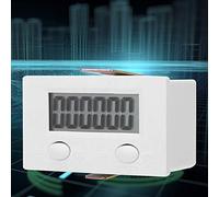 Keenso Contador de Inducción Magnética con Pantalla Digital LCD de 6 Dígitos Precisión de Conteo Confiable para Mecánica Batería Incorporada 0-999999
