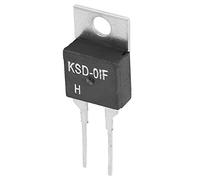 Keenso Control de temperatura NO Interruptor térmico para aparatos eléctricos Interruptor 1,5 A para electrodomésticos (125 ℃)