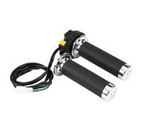 Keenso Control del Acelerador Empuñadura del Manillar Interruptor del Botón de Apagado ABS Interruptor del Manillar de la Motocicleta 22 Mm 7 8 Pulgadas Cable de 825 Mm para Ciclistas Motorizados de