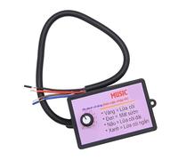 Keenso Controlador de Bocina de Coche, Ajuste Flexible para Ritmo de Sonido con Interruptor Rápido, Adecuado para Vehículos, Camiones, Barcos Marinos de 12 a 24 V (8 sonidos)