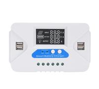 Keenso Controlador de Carga Solar MPPT 60A, Regulador del Panel Solar de 2V/24 V para Batería