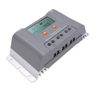 Keenso Controlador de Carga Solar MPPT de 40 A con Puertos USB Duales, Reconocimiento Automático y Pantalla LCD para Tipos de Baterías Versátiles de 720 W/1440 W