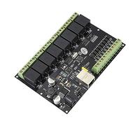 Keenso Controlador de Interruptor de Red de 8 Vías de Ethernet para el Control Remoto de Luces, Motores y Dispositivos Eléctricos