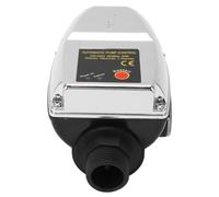 Keenso Controlador de la Bomba de Agua Silver ABS Carcasa 10A Controlador de Interruptor de Presión para Control Automático de Presión de la Bomba (220V-240V)