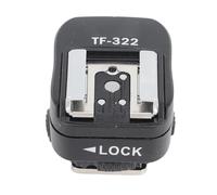 Keenso Convertidor de Zapata de Flash Duradero para Cámara, Amplia Compatibilidad con Flash de la Serie SB, Diseño de Perilla Grande, 1 X Adaptador de Zapata, Estándar para de Escena Aplicable