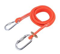 Keenso Cordón de Protección contra Caídas para Trabajos Aéreos, Cuerda de Supervivencia para Construcción Al Aire con Hebilla Pequeña de para Actividades Al Aire Otros Deportes Extremos