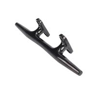 Keenso Cornamusa para Barco, Base Abierta de 8 Pulgadas, Cornamusa de Amarre Marina de Acero Inoxidable 316 con Revestimiento PVD para Yates, Barcos, Kayak, Accesorios para Cubierta de