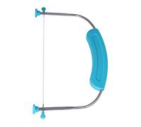 Keenso Cortador de pasteles de acero inoxidable duradero y fácil de usar, cortador de pasteles de alambre ajustable con mango y escala, para panaderos aficionados y panaderos profesionales (#1)