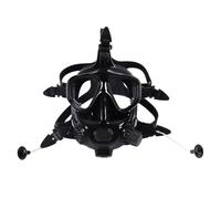 Keenso Cubierta de Cara Completa para Snorkel Ajustable con Soporte para Cámara Vista Panorámica Cómoda Cubierta para la Cara de Buceo para Buceo Equipo de Snorkel PC Silicona Talla única