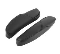 Keenso Cubierta de la Manija del Reposabrazos del Asiento Funda de Reposabrazos de Cuero de Microfibra Protector contra Rasguños de Fácil Instalación para CRV 2010 2017 Adorno Interior para Viajeros