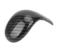 Keenso Cubierta de la Perilla de Palanca de s Estilo Fibra de Carbono, Material ABS Resistente a los Arañazos, a Prueba de Polvo, con Diseño de Moda, para Frontier NP300 2015 2019