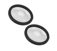 Keenso Cubierta de Lente Acrílica para Cámaras Deportivas MAX: Impermeable, Antiaceite, Antipolvo, Alta Transmitancia de Luz, Cubierta Protectora de 2 Piezas, Fácil de Instalar para Entusiastas de