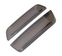 Keenso Cubierta de Luz de Señal de Delantera, Reemplazo de Lente de Lámpara de Advertencia Lateral Resistente a la Intemperie, Color Negro Ahumado para PC para Bronco 2021 a 2024,