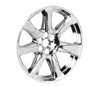 Keenso Cubierta de Rueda Chrome ABS Skins OE 22770789 Alto Brillo, para Sol