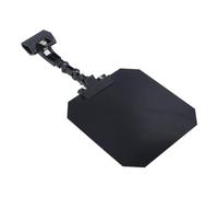 Keenso Cubierta de Sombreado de Soldadura, Panel Protector de Ojos Cuadrado, Antiluz Fuerte, para Uso Manual, PVC Duradero, Ajustable, 18cm (BLACK)