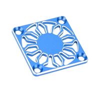 Keenso Cubierta del Ventilador de Refrigeración RC, Cubierta Protectora Universal del Ventilador de Aleación de Aluminio de 30x30 Mm para Disipador Térmico del Motor ESC (BLUE)