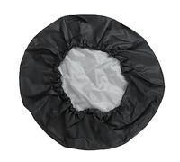 Keenso Cubierta para Neumáticos, Protector de Neumáticos de Repuesto Resistente a Arañazos con Cuero de PVC para 15 Pulgadas 21565R16 22565R17 23570R16 23575R15 24575R15 25555R17