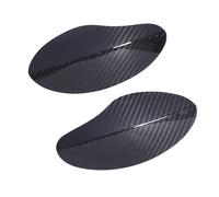 Keenso Cubierta Protectora Lateral para Motocicleta, 2 Piezas de Fibra de Carbono a Prueba de Arañazos, Protector Lateral Anticolisión de Repuesto para Xmax 125 250 300 400