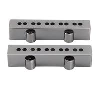 Keenso Cubiertas de Recolección de Graves CR para Electric Bass, Protección de 5 Cuerdas, Juego de 2 Paquetes, Diseño de Doble Propósito, Accesorios de Grado Músico, Hecho de Plástico CR Chapado en