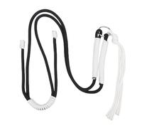 Keenso Cuerda para el Cuello del Caballo, Algodón de Múltiples Hilos Hecho a Mano con Borlas Suaves para un Control Cómodo del Caballo para el Entrenamiento de Equitación
