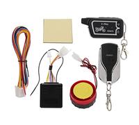Keenso de Alarma Antirrobo, de Alarma Bidireccional para Motocicleta, Alerta de Sonido por Vibración, Control Remoto LCD, Robo Antirrobo, Ahorro de Energía