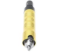 Keenso de Eje Flexible Aleación de Aluminio Duradera Diseño Ergonómico Herramienta Rotativa para Taladro Eléctrico Entusiastas del Bricolaje Color Dorado 1 Pieza
