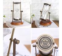 Keenso Decoración de Mesa de Reloj de, Reloj de Giratorio, Temporizador, Decoración del Hogar, Herramienta de Cocina para Cocinar y Enseñar, de Mesa Ideal para Oficina o Sala de Estar