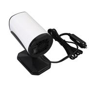 Keenso Desempañador de Parabrisas con Calentador de Coche de Doble Función, Desempañador de 150W para una Conducción Cómoda (White)
