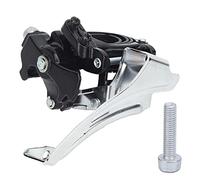 Keenso Desviador Delantero de Bicicleta, aleación de Aluminio Desviador de Bicicleta de montaña Desviador Delantero de Bicicleta Accesorio de Ciclismo para Platos 42-34-24T / 42-32-22T de 3 Dientes