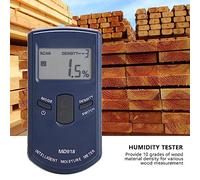 Keenso Detector de Cuchillo de Madera Inductivo LCD Probador de Humedad de Madera, Procesamiento de Precisión 480% HR, para Procesamiento de