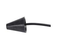 Keenso Detector de Fugas de Cono de Humo, Adaptador Universal de Cono de Silicona para Probador de Localización de Fugas EVAP Automotriz, con Sellado Resistente Al Calor para Sistemas