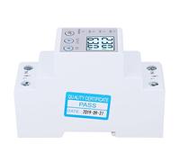 Keenso Dispositivo de Recuperación Automática de Protección de Energía Automática de Larga Duración con una Sola Fase con una Pantalla de Corriente de Voltaje para Uso Industrial (63A)