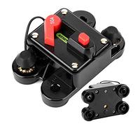 Keenso Disyuntor del Portafusibles del Reinicio Manual Automático del Audio del Coche 12V 50A para la Protección de la Energía del Vehículo