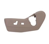 Keenso Driver Side Seat Track Cover, Left Black Replacement for Dodge Grand Caravan 2011 2016 Chrysler Town Country 2011 2016, with Power Heated Front Seats (oscuro)