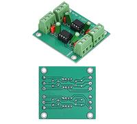 Keenso DRV134PA Placa Convertidora Estéreo Desequilibrada a Balanceada de Baja Distorsión para Sistemas de Cine en Casa y Parlantes