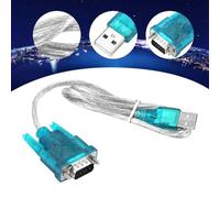 Keenso Dualpurpurk 3V 5V USB a RS232 Convertidor de Adaptador de Cable de Programación SPS para la Transmisión de Señal Estable Compacto y Portátil